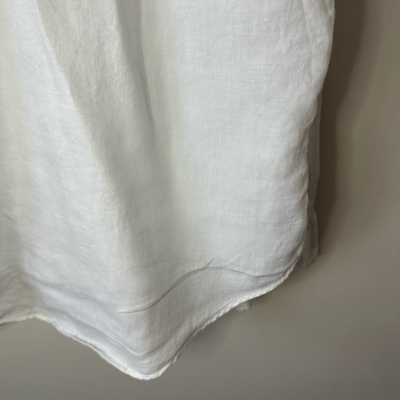 Ralph Lauren women Cream Casual Button Down Shirt size Large - Picture 2 of 7